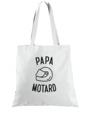 Tote Bag  Sac Papa Motard Moto Passion