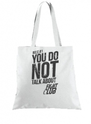 Tote Bag  Sac Rule 1 You do not talk about Fight Club