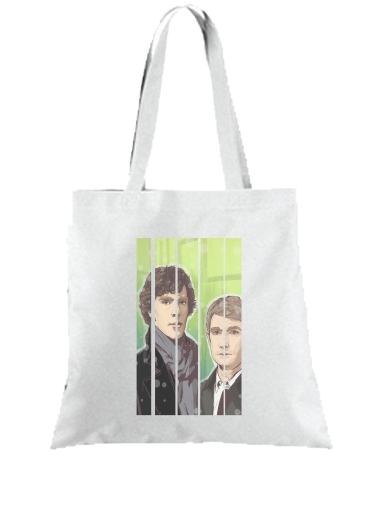 Tote Bag  Sac Sherlock and Watson