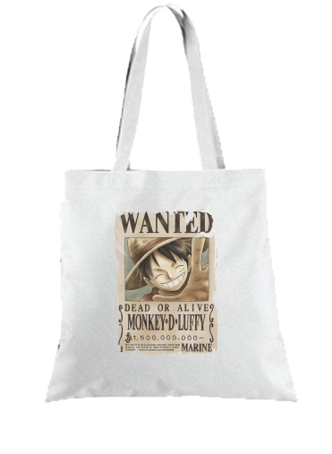 Tote Bag  Sac Wanted Luffy Pirate