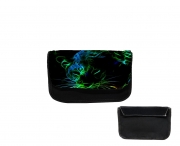 Trousse Abstract neon Leopard