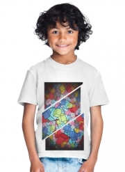 T-Shirt Garçon Abstract Cool Cubes