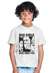 T-Shirt Garçon Bad girls have more fun