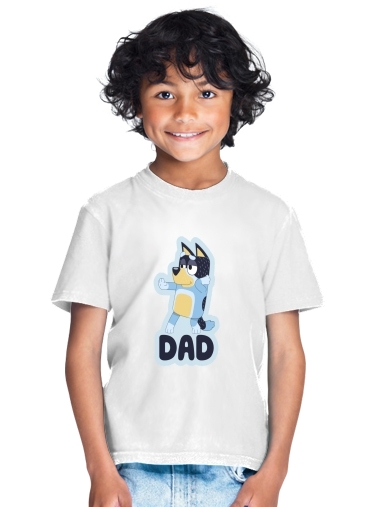 T-Shirt Garçon Bluey Dad