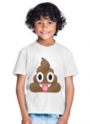 T-Shirt Garçon Caca Emoji