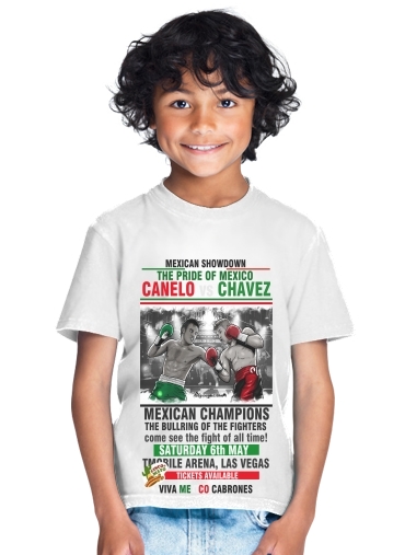 T-Shirt Garçon Canelo vs Chavez Jr CincodeMayo 