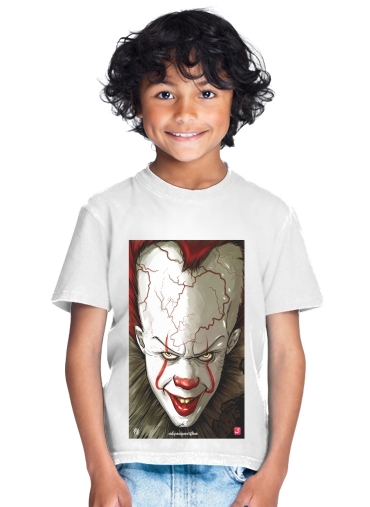 T-Shirt Garçon Evil Clown 