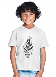 T-Shirt Garçon Feather minimalist