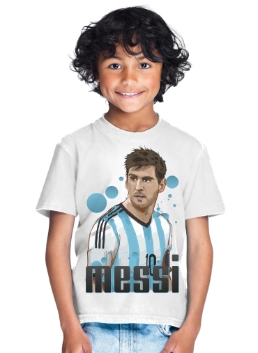 T-Shirt Garçon Lionel Messi - Argentine