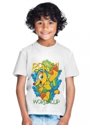 T-Shirt Garçon Fuleco Brasil 2014 World Cup 01