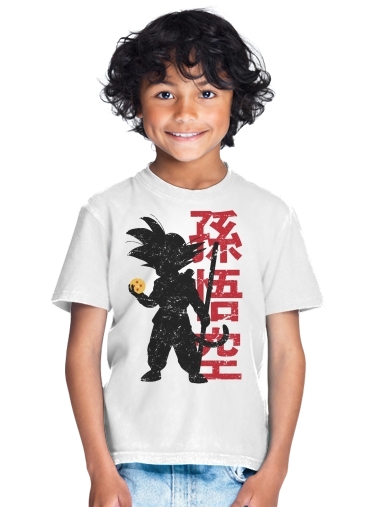 T-Shirt Garçon Goku silouette