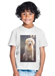 T-Shirt Garçon Golden Retriever Puppy