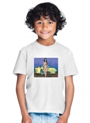 T-Shirt Garçon GTA collection: Bikini Girl Florida Beach