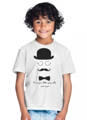 T-Shirt Garçon Hercules Poirot Quotes