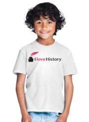 T-Shirt Garçon I love History