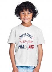 T-Shirt Garçon Impossible n'est pas Français