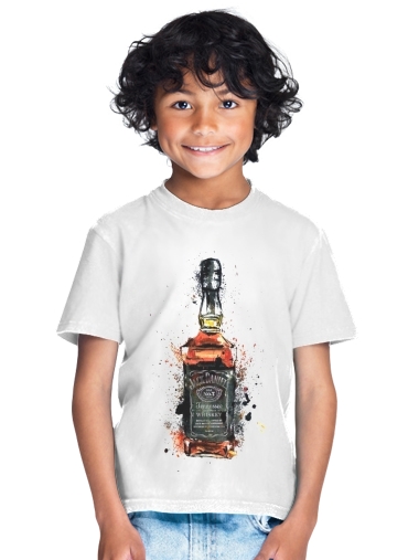 T-Shirt Garçon Jack Daniels Fan Design