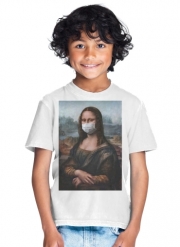 T-Shirt Garçon Joconde Mona Lisa Masque