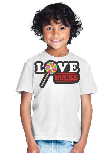 T-Shirt Garçon Love Sucks