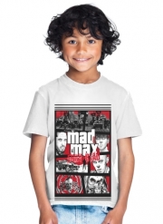 T-Shirt Garçon Mashup GTA Mad Max Fury Road