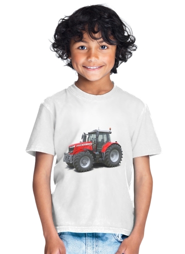 T-Shirt Garçon Massey Fergusson Tractor