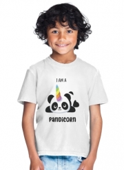 T-Shirt Garçon Panda x Licorne Means Pandicorn