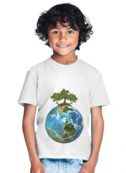 T-Shirt Garçon Protégeons la nature - ecologie