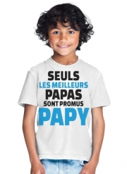 T-Shirt Garçon Seuls les meilleurs papas sont promus papy