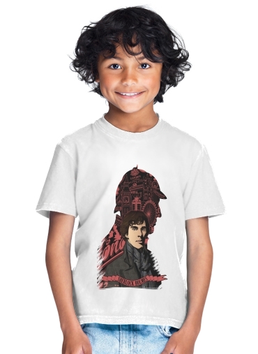 T-Shirt Garçon Sherlock Holmes