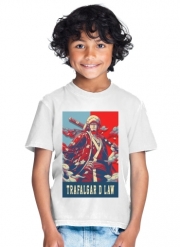 T-Shirt Garçon Trafalgar D Law Pop Art