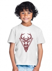 T-Shirt Garçon Vintage deer hunter logo