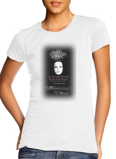 T-Shirt Manche courte cold rond femme 13 Reasons why K7 