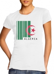 T-Shirt Manche courte cold rond femme Algeria Code barre