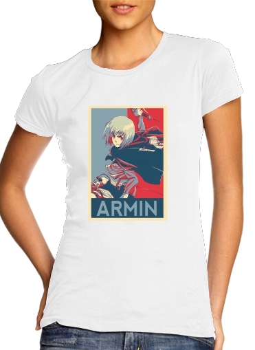 T-Shirt Manche courte cold rond femme Armin Propaganda