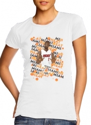 T-Shirt Manche courte cold rond femme Basketball Stars: Chris Bosh - Miami Heat