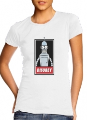 T-Shirt Manche courte cold rond femme Bender Disobey