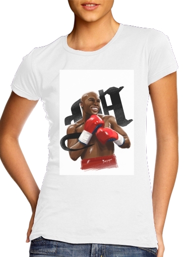 T-Shirt Manche courte cold rond femme Boxing Legends: Money 