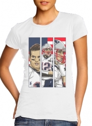 T-Shirt Manche courte cold rond femme Brady Champion Super Bowl XLIX