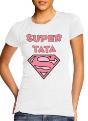 T-Shirt Manche courte cold rond femme Cadeau pour une Super Tata
