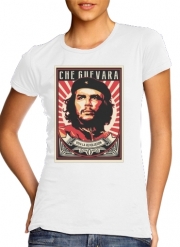 T-Shirt Manche courte cold rond femme Che Guevara Viva Revolution