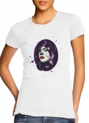 T-Shirt Manche courte cold rond femme Clown Girl