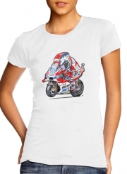 T-Shirt Manche courte cold rond femme dovizioso moto gp