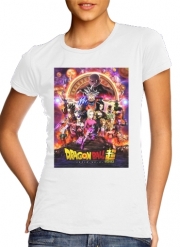 T-Shirt Manche courte cold rond femme Dragon Ball X Avengers