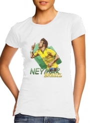 T-Shirt Manche courte cold rond femme Football Stars: Neymar Jr - Brasil