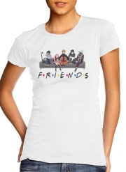 T-Shirt Manche courte cold rond femme Friends parodie Naruto manga