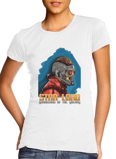 T-Shirt Manche courte cold rond femme Gardiens de la galaxie: Star-Lord