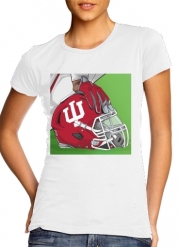 T-Shirt Manche courte cold rond femme Indiana College Football