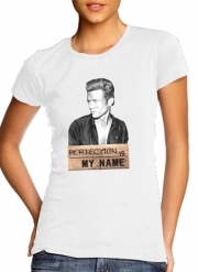 T-Shirt Manche courte cold rond femme James Dean Perfection is my name