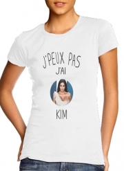 T-Shirt Manche courte cold rond femme Je peux pas j'ai Kim Kardashian