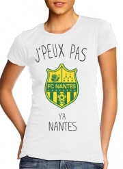 T-Shirt Manche courte cold rond femme Je peux pas y'a Nantes